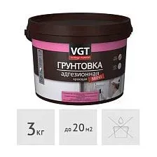 Грунтовка адгезионная кроющая VGT MINI, 3 кг