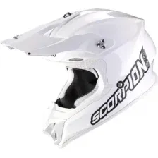 Мотошлем Scorpion Exo VX-16 Evo Air Solid (р. XL, белый)