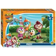 Мозаика Puzzle 160 "Отважные птенцы" арт. 94114