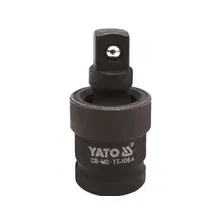 YATO 25. ГОЛОВКА-КАРДАН УДАРНЫЙ 1/2'' L63ММ CRMO ''YATO'',(YT-1064).СТРАНА ПРОИСХОЖДЕНИЯ - ТАЙВАНЬ