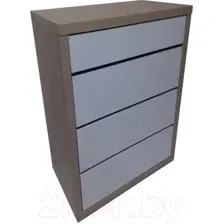 Комод Анрат К 600 (дуб сонома/белый)