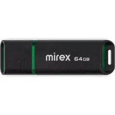 USB flash накопитель Mirex Spacer Black 64GB (13600-FMUSBK64)