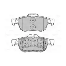 Тормозные колодки дисковые задняя ось VALEO 601292