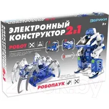 Конструктор электромеханический Эврики Роботехника 2 в 1 / 4605606