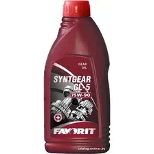 Трансмиссионное масло Favorit Syntgear 75W-90 GL-5 1л