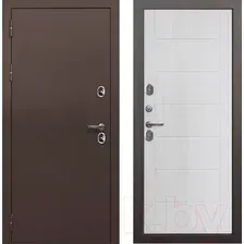 Входная дверь Гарда Isoterma Астана милки (96x205, левая)
