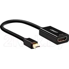 Адаптер Ugreen MD112 / 40360 (черный)