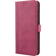 Чехол-книжка Case Book для Honor X5 Plus с магнитной застежкой (темно-красный)