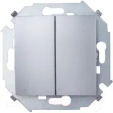 Выключатель Simon 1591398-033 (Алюминий)