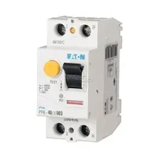УЗО EATON PF6 1P+N 40A тип АC 30мА (286496)
