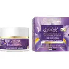 Крем для лица Eveline Cosmetics Gold&Retinol Подтягивающий концентрат против глубоких морщин 60 (50мл)
