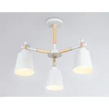 Люстра средней высоты Ambrella light TR82204/3 WH/LWD