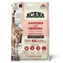 Корм ACANA Indoor Entrée (Курица, сельдь, индейка) для кошек 1,8 кг