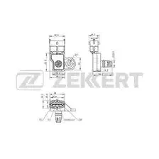 Расходомер воздуха ZEKKERT SE-2016