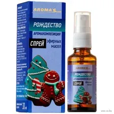 Смесь эфирных масел Aroma Saules Рождество Спрей (30мл)