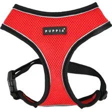 Шлейка Puppia Soft PAUA-HA1828-RD-XL (красный/светоотражающий)