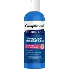 Лосьон для лица Compliment No Problem Очищающий от прыщей и черных точек (200мл)