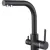 Смеситель ZorG Akvaduo Premium Brass black metallic