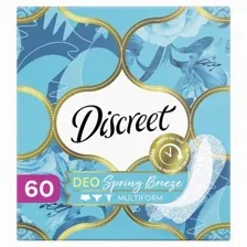 Ежедневные прокладки  DISCREET Deo Весенний бриз, 60 шт.