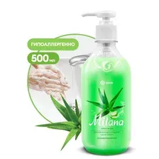 Крем-мыло жидкое GRASS Milana Алоэ вера 500 мл (126600)