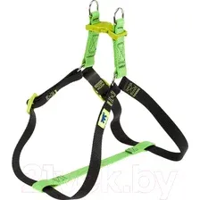 Шлея Ferplast Kaori P 75469021 (XXS, черный/зеленый)