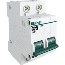 Автоматический выключатель Schneider Electric DEKraft, 11068DEK