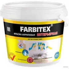 Краска Farbitex Интерьерная 25 кг