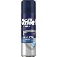 Гель для бритья Gillette Series увлажняющий какао (200мл)