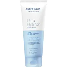 Пенка для умывания Missha Super Aqua Ultra Hyalron Foaming Cleanser, 200 мл