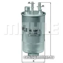 Топливный фильтр Mahle Knecht KL630