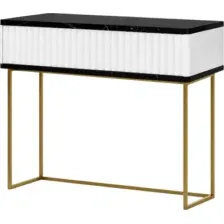 Туалетный столик Shtabe  Royal 5015 эко (мрамор неро/золото)