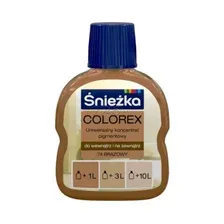 Колер SNIEZKA Colorex №74 коричневый 0,1 л
