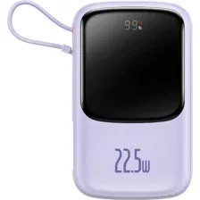 Портативное зарядное устройство Baseus Qpow Pro Digital Display Fast Charge PPQD2-20C (фиолетовый)