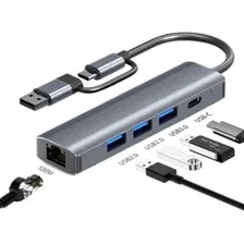 Док-станция Lalaunicky USB-A/Type-C 5-in-2
