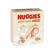 Подгузники детские для новорожденных HUGGIES Elite Soft (3-5 кг), 20 шт