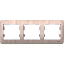 Рамка для выключателей и розеток Systeme (Schneider) Electric Glossa GSL001503