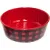Миска для животных Tarhong Check / PE20775477 (красный)