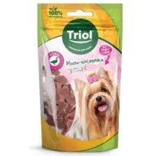 Triol Мини-косточки из утки для мини-собак 50 г