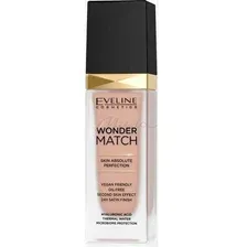 Основа тональная EVELINE Cosmetics Wonder Match адаптирующая, 35 beige, 30 мл