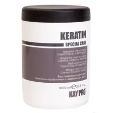 KayPro Восстанавливающая маска для волос с кератином Keratin, 1000 мл.