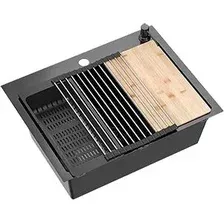 Кухонная мойка Quadron ZH5845PVDBLM