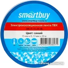 Изолента SmartBuy SBE-IT-15-20-db 20м (синий)