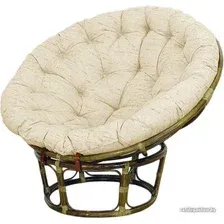 Садовое кресло Calamus Rotan Papasan 23/01 (бежевый/браун)