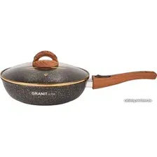 Сковорода Kukmara Granit Ultra Black-Gold сгбг243а