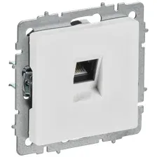 Розетка IEK Brite BR-K10-2-K91 (арктический белый)