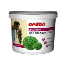 Шпатлевка Ореол Discont Фасадная влагостойкая для внутренних работ 4 кг