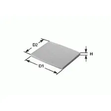 Фильтр, воздух во внутренном пространстве CLEAN FILTERS NC2351CA