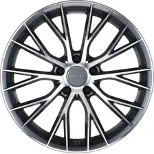 Литые диски MAK Munchen 20x9.5" 5x120мм DIA 72.6мм ET 35мм Gun Met-Mirror Face