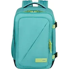 Дорожный рюкзак American Tourister Take2cabin 91G-64004 (dusty turquoise/lime)