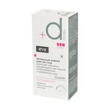 EVA DERMA Seb OFF Матирующий дневной крем для лица 50 мл